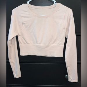 Aerie Sidewalk Seamless Cropped Long sleeve